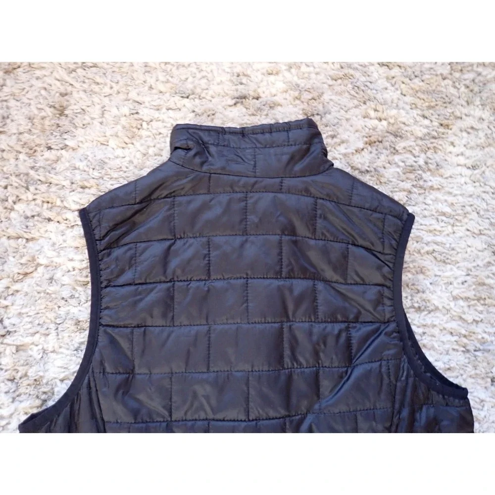 Patagonia Nano Puff Vest Womens Small Black Excellent Quilted Puffer Layering